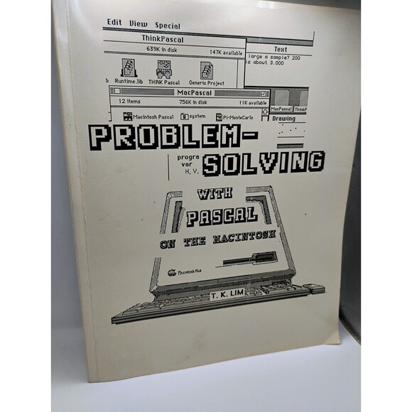 Vintage Problem Solving With Pascal On The Macintosh By Dr. T.K. Lim, 1992 - Picture 1 of 16